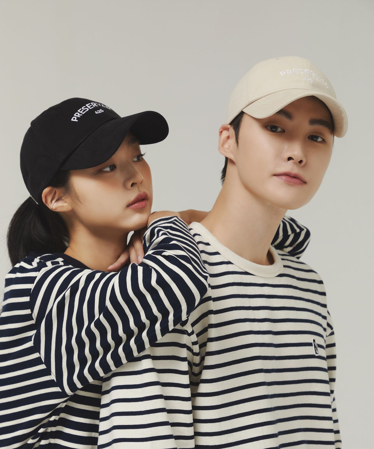 수에뇨스튜디오(SUENO STUDIO) 425 빈티지 워싱 볼캡(블랙)