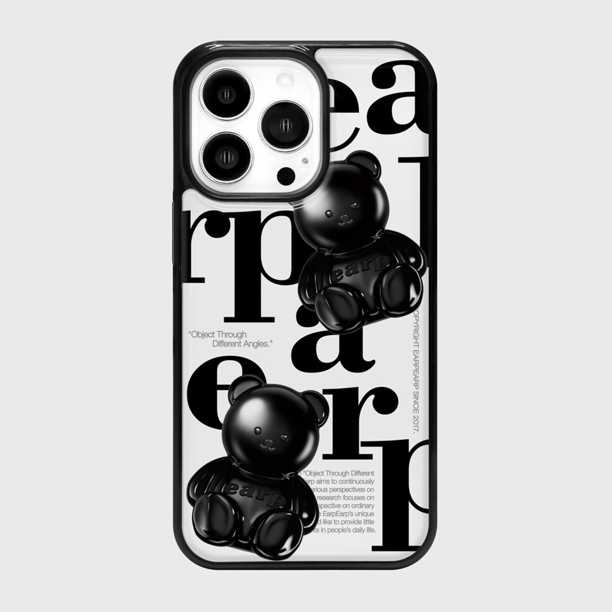 어프어프(EARPEARP) [갤럭시 S26 추가]BLACK COVY OBJECT(에폭시)
