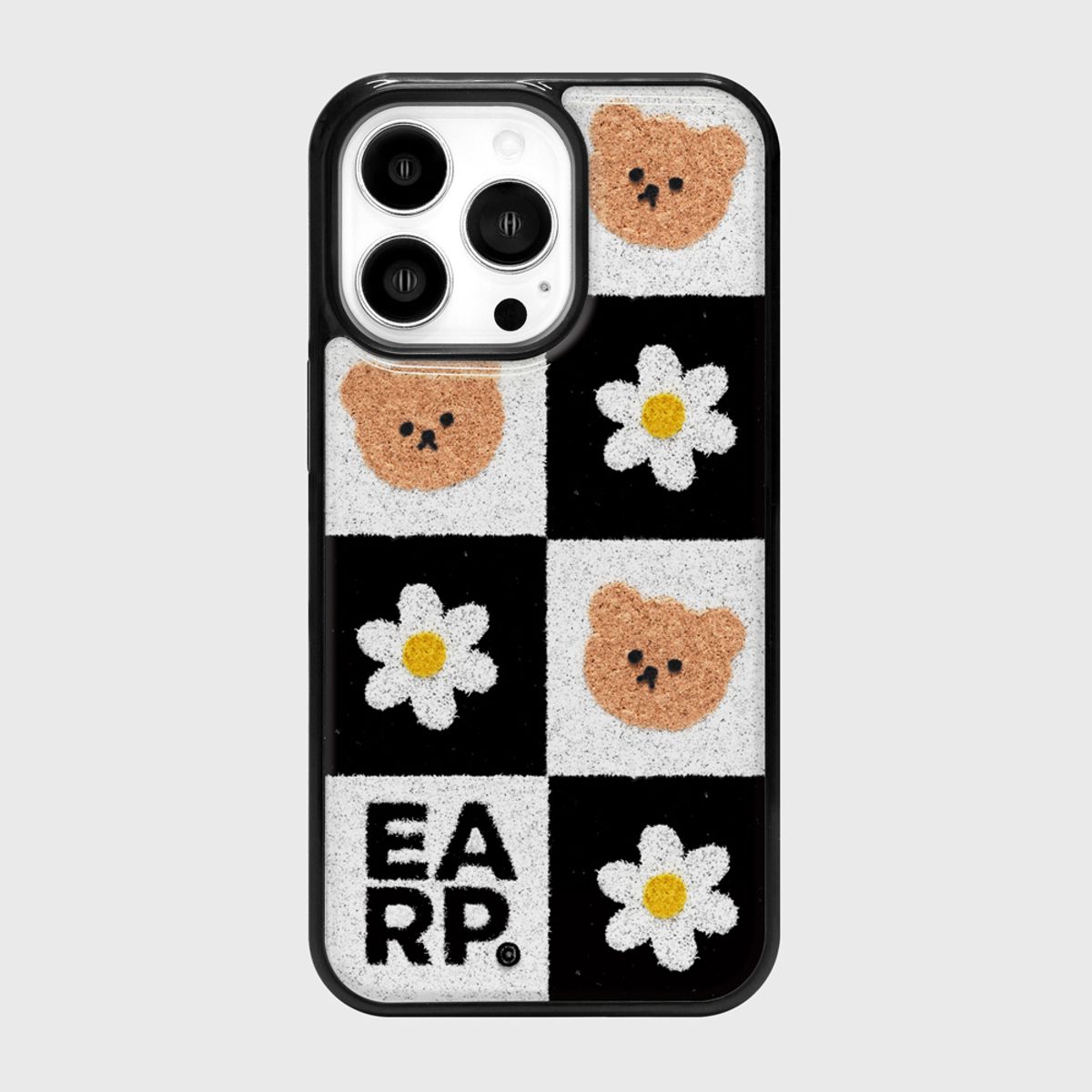 어프어프(EARPEARP) [갤럭시 S26 추가]CHECKER BOARD FLOWER MERRY(에폭시)