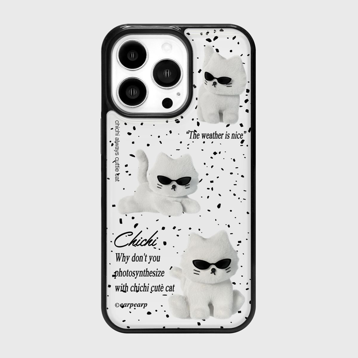 어프어프(EARPEARP) SUNGLASSES CHICHI-WHITE(에폭시)