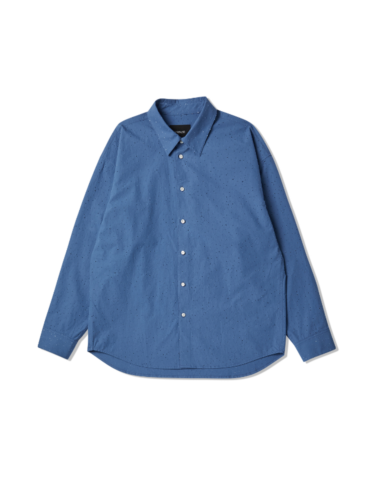 백씨(VAEKCIE) PUNCHED HOLE SHIRTS_BLUE