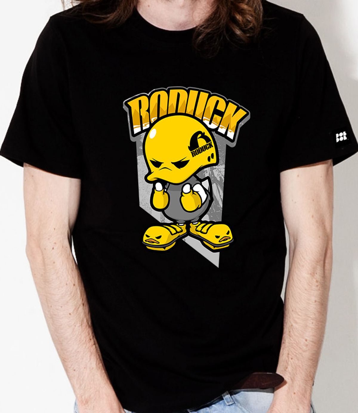 돌돌(DOLDOL) Roduck_T-shirts_07 로드자전거 오리 로덕 캐릭터 그래픽 티셔츠