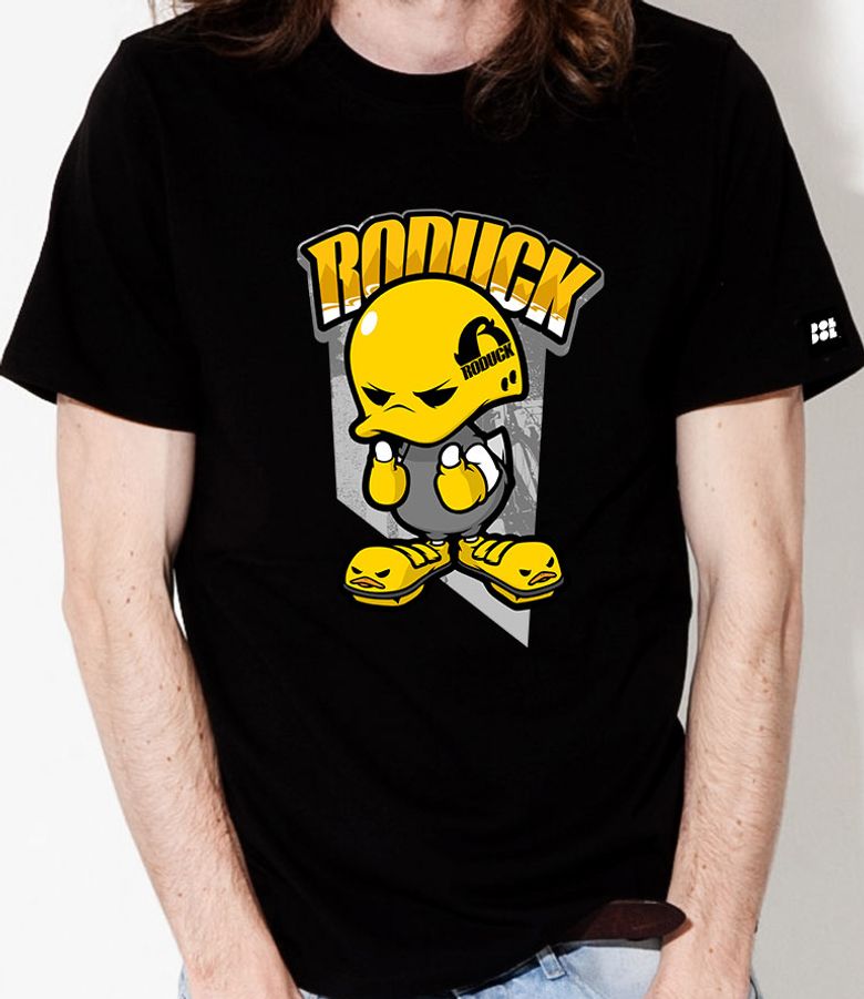 Roduck_T-shirts_07 로드자전거 오리 로덕 캐릭터 그래픽 티셔츠