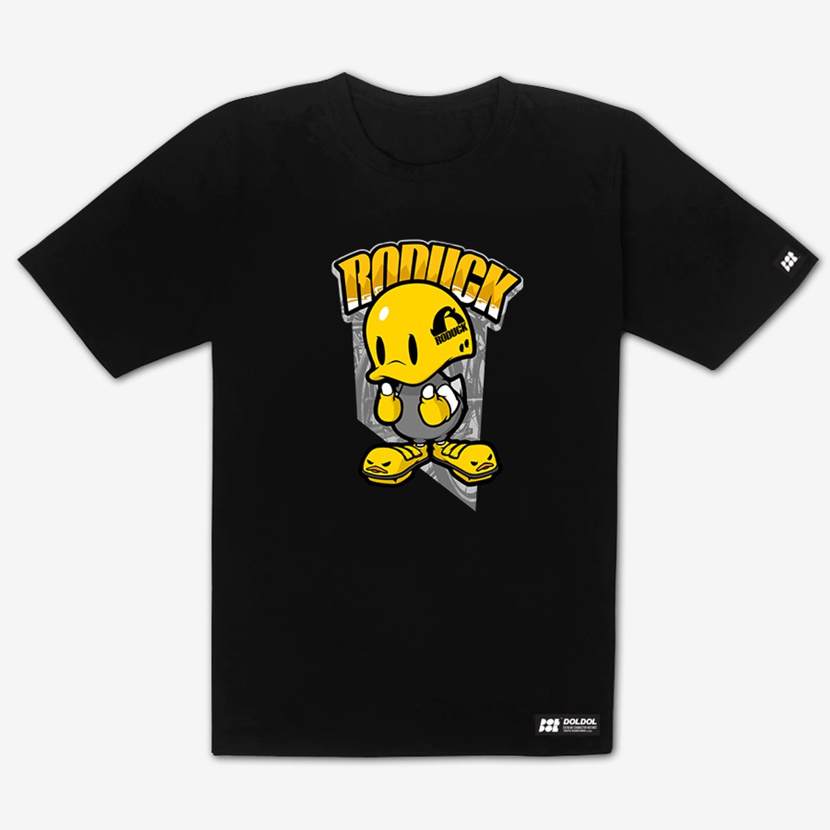 돌돌(DOLDOL) Roduck_T-shirts_08 로드자전거 오리 로덕 캐릭터 그래픽 티셔츠
