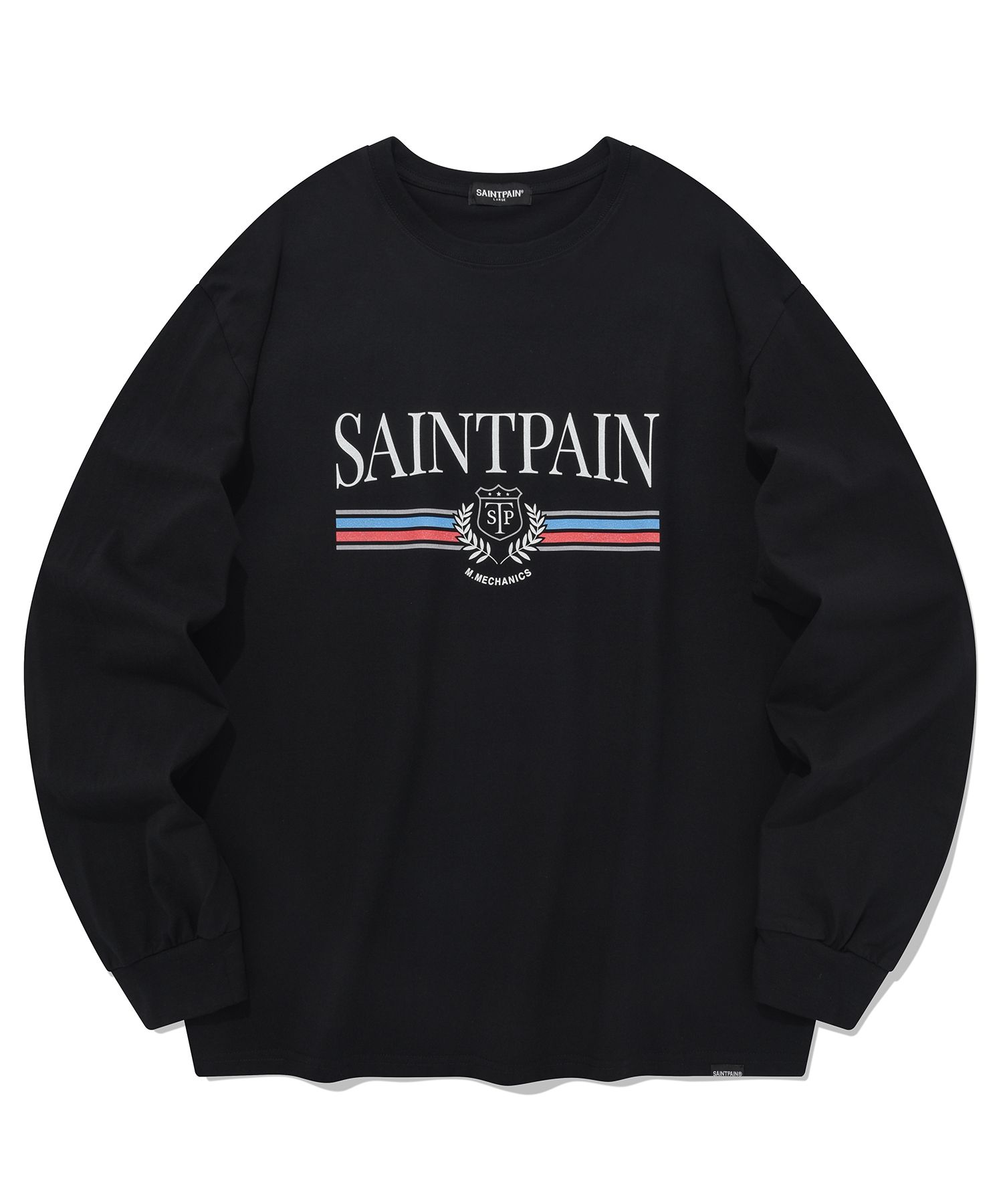 日本未入荷SAINTPAINのSP WASHING STRIPES LONG SLEEVE Neighborhood Stripe Long Sleeve Shirt | Male | SVD USA