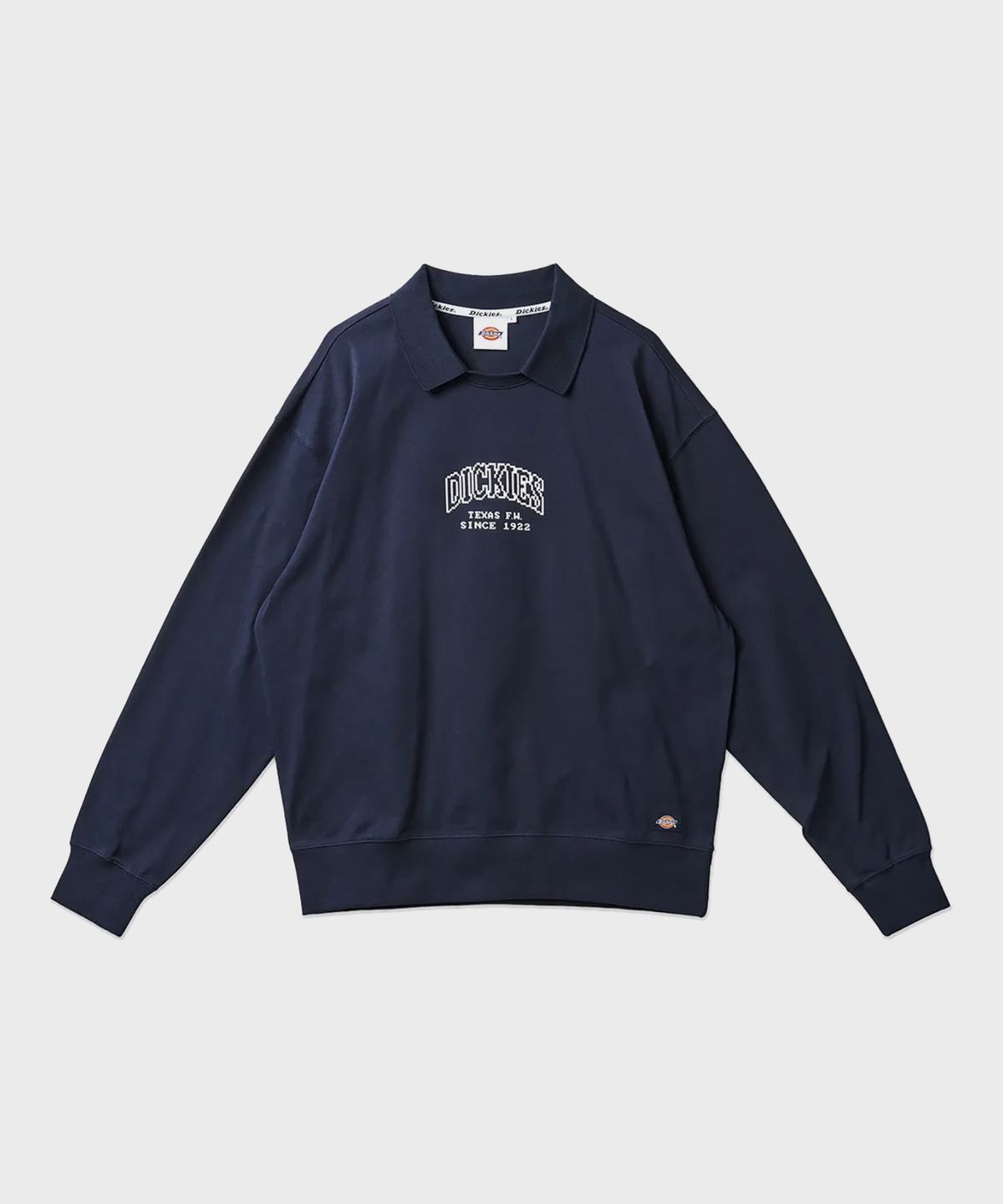 디키즈(DICKIES) 헤비 저지 릴렉스드 크루넥 Dark Navy