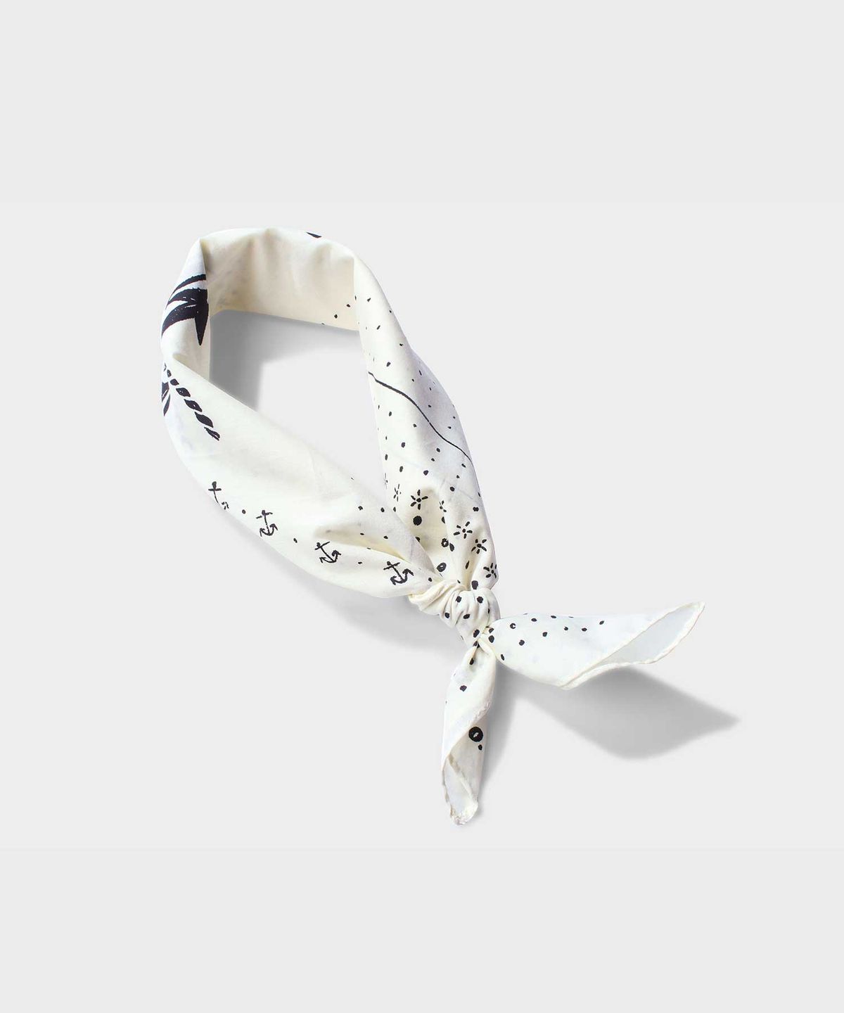 비디알(VDR) (50X50) ANCHOR BANDANA [Cream]