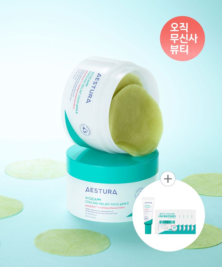 에이시카 365 쿨링팩패드 pH4.5  110ml
