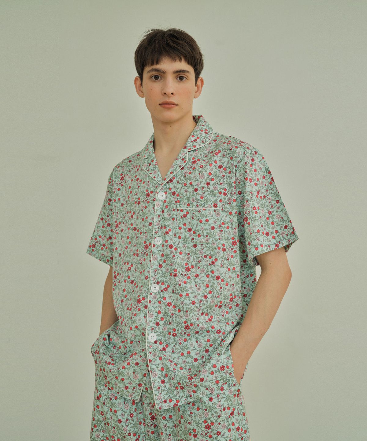 조스라운지(JO'S LOUNGE) [모달] (m) Mint Short Pajama Set
