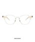 ROW 2DOT SQUARE EYEWEAR(CLEAR)