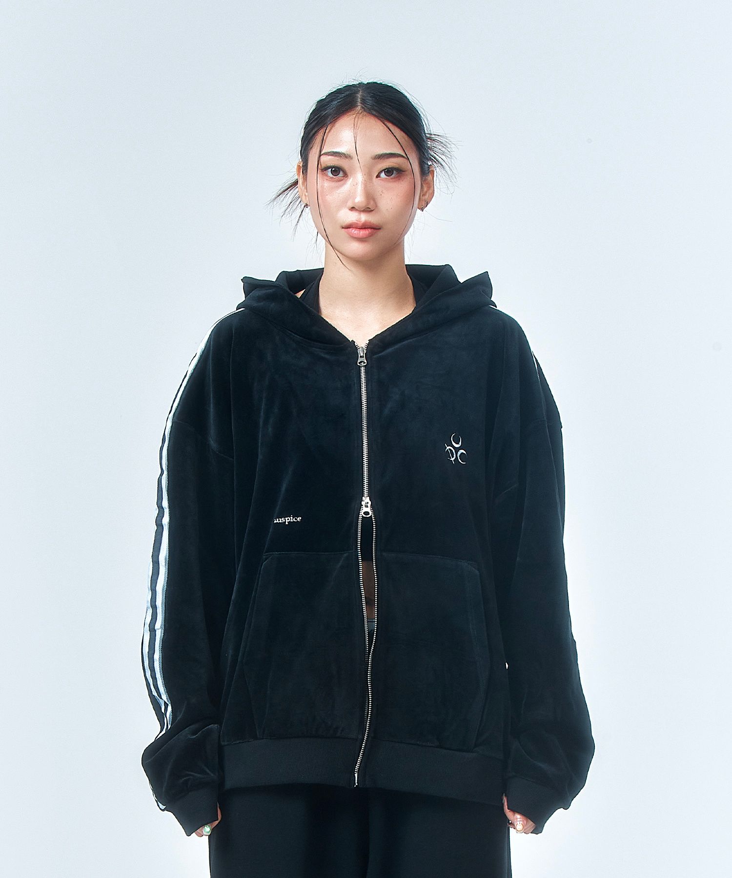 パーカー・フーディ DAUSPICE Signature Velour ZIP-UP 4MM075 MUSINSA公式 | DAUSPICE Signature Velour Hoodie Zip-Up