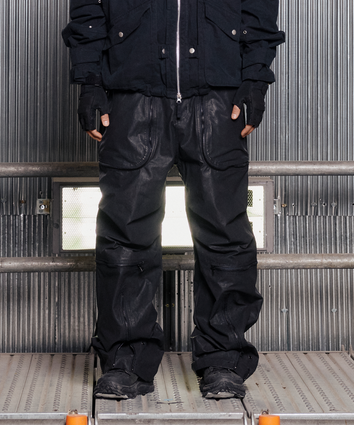 그레일즈(GRAILZ) AFV CARGO PANTS [BLACK]