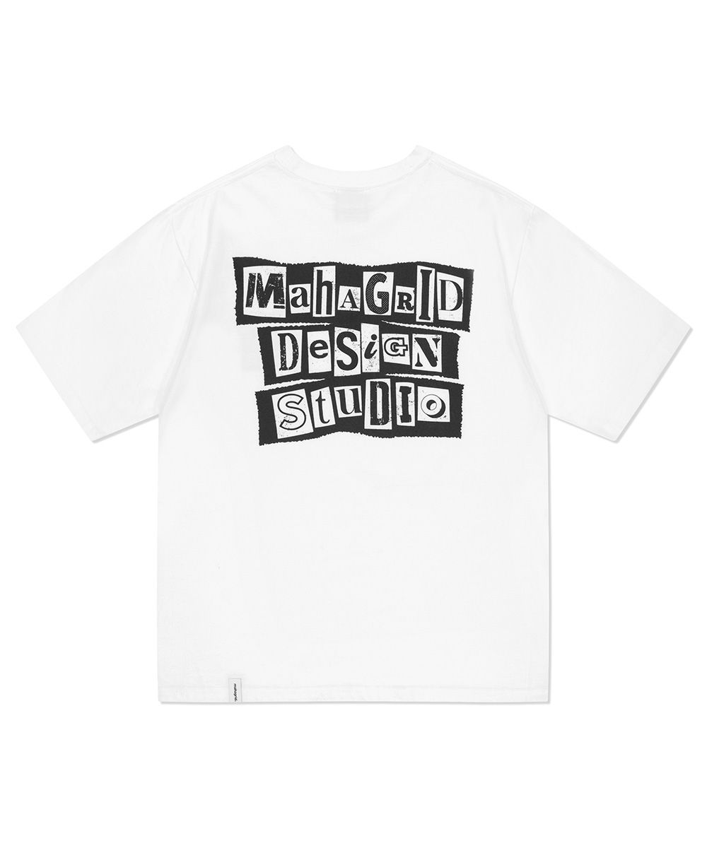 【mahagrid】23SS★ RANSOM NOTE TEE RANSOM NOTE TEE - mahagrid | 60% - Asian Fashion Online Store