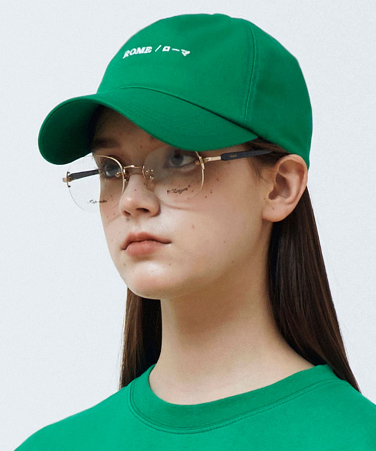 리플레이컨테이너(REPLAY CONTAINER) departure board cap (green)