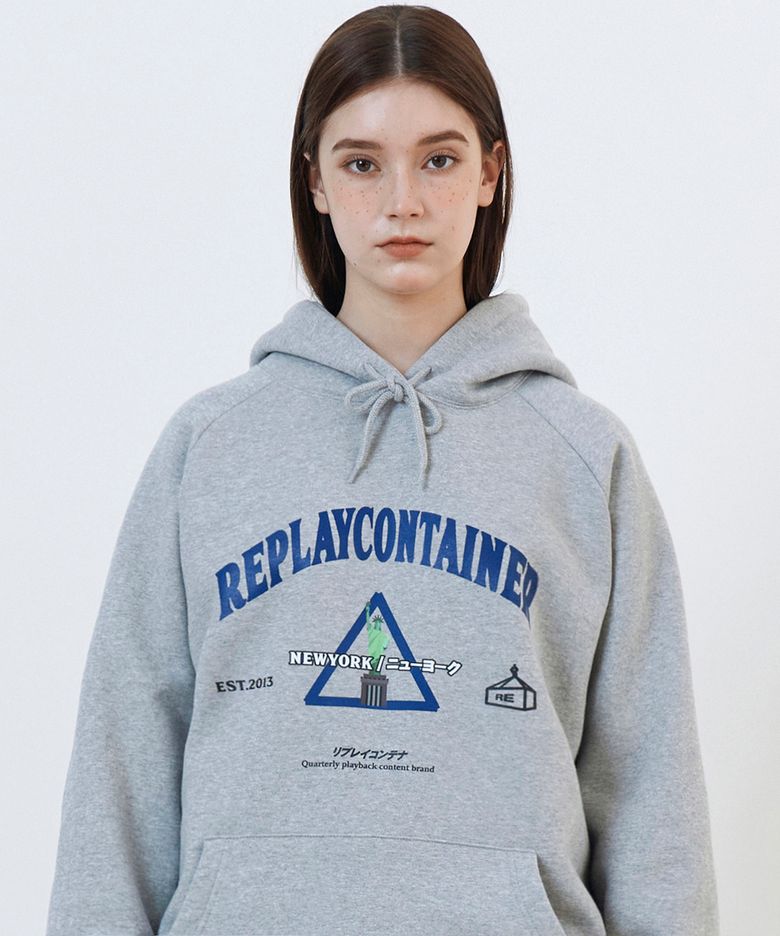 RC® city hoodie NEWYORK (gray)