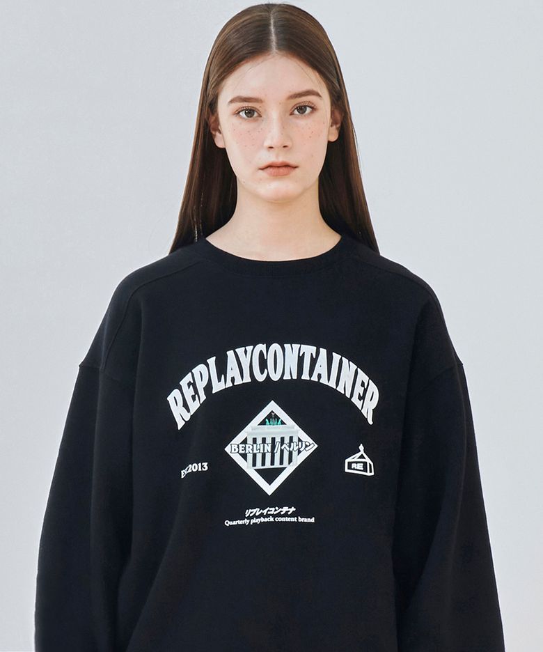 RC® city crewneck BERLIN (black)