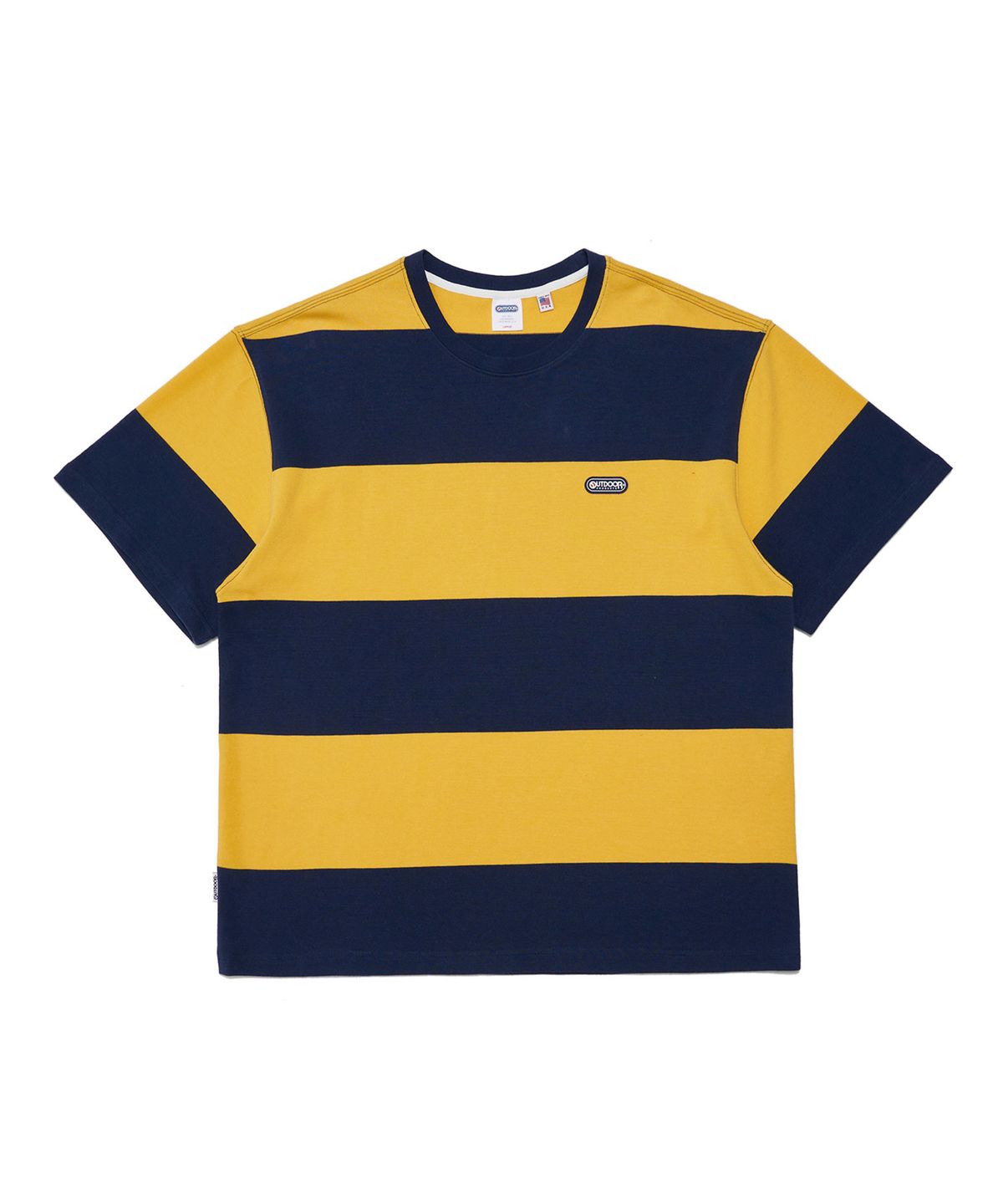 아웃도어 프로덕츠(OUTDOOR PRODUCTS) 보더 스트라이프 티셔츠 BORDER STRIPE TS
