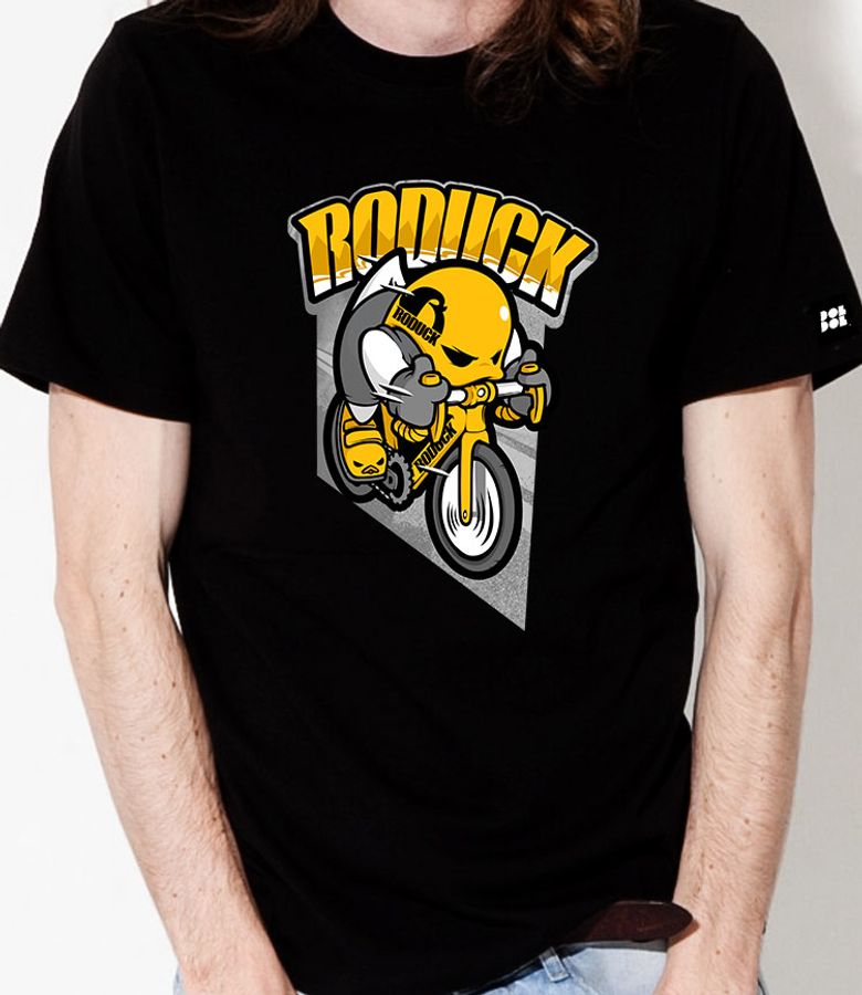 Roduck_T-shirts_09 로드자전거 오리 로덕 캐릭터 그래픽 티셔츠