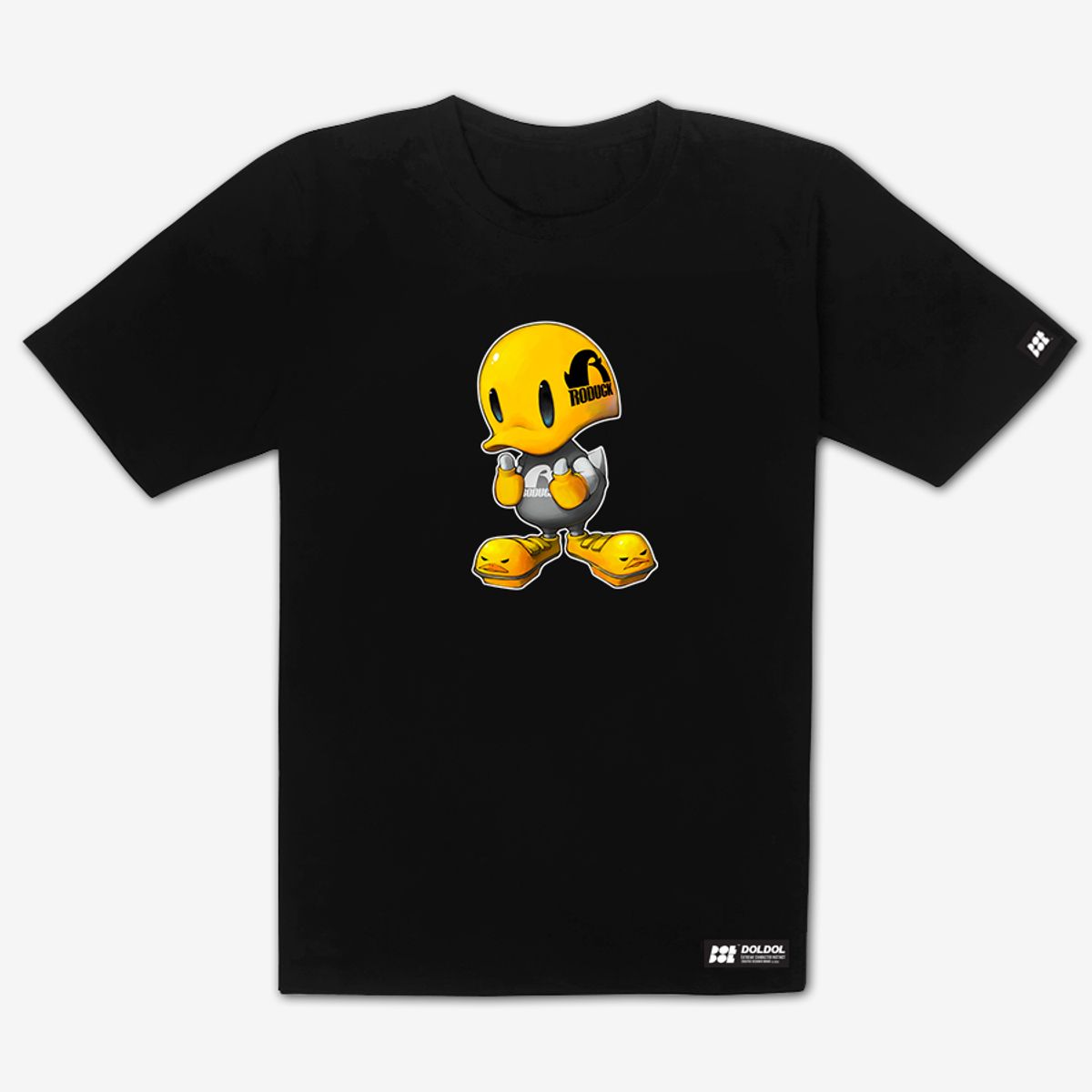 돌돌(DOLDOL) Roduck_T-shirts_11 로드자전거 오리 로덕 캐릭터 그래픽 티셔츠