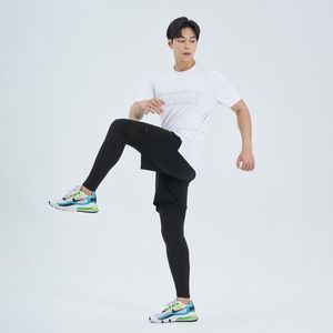 [SML23019-01] 올데이 맨즈 투인원 레깅스 블랙