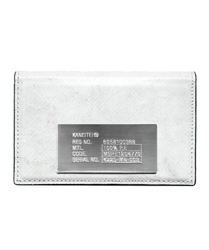 ECLIPSE CARD WALLET (WHITE) / UPCYCLED