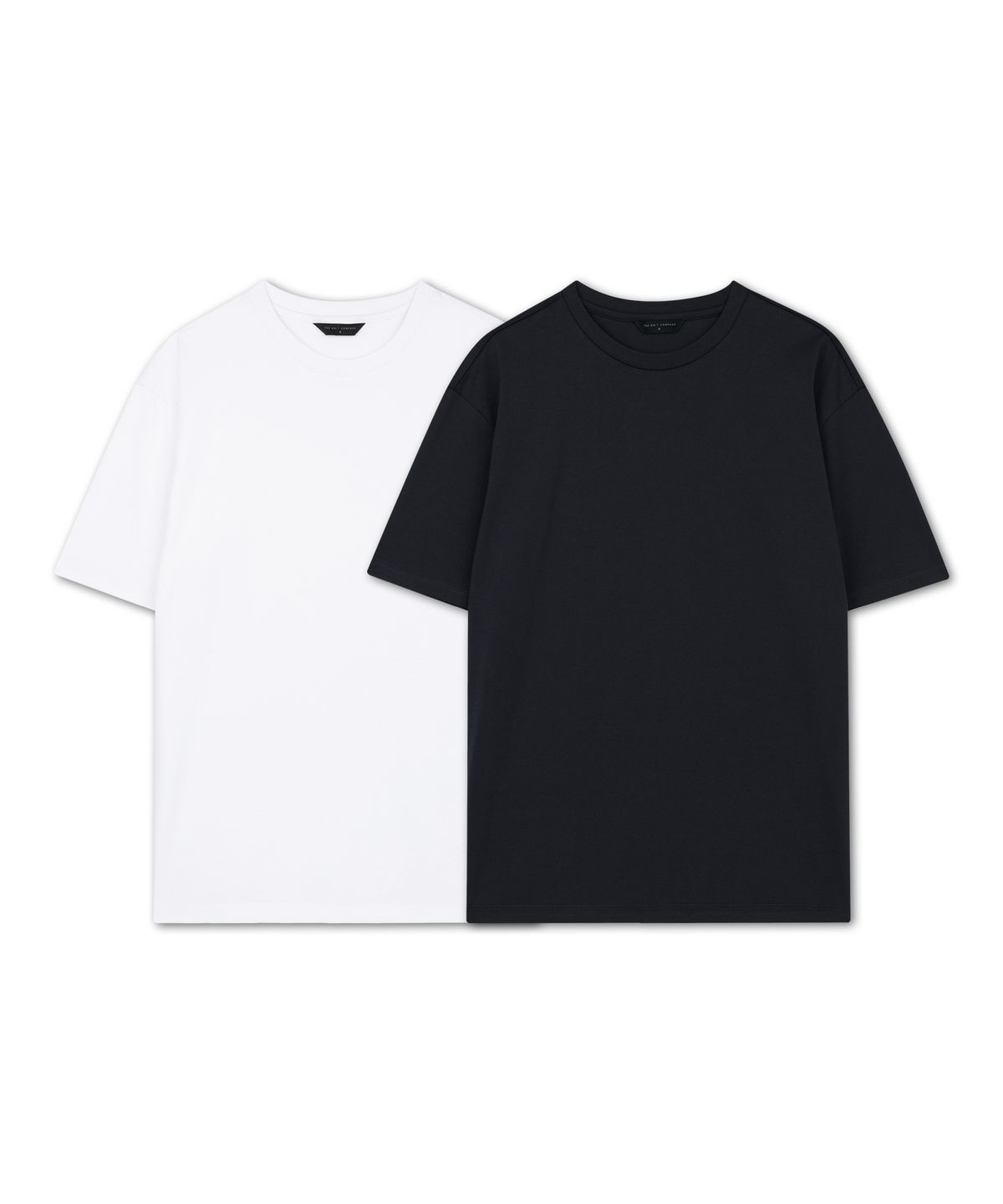 더니트컴퍼니(THEKNITCOMPANY) 23SS 수피마 쿨맥스 스탠다드핏 티셔츠 2PACK