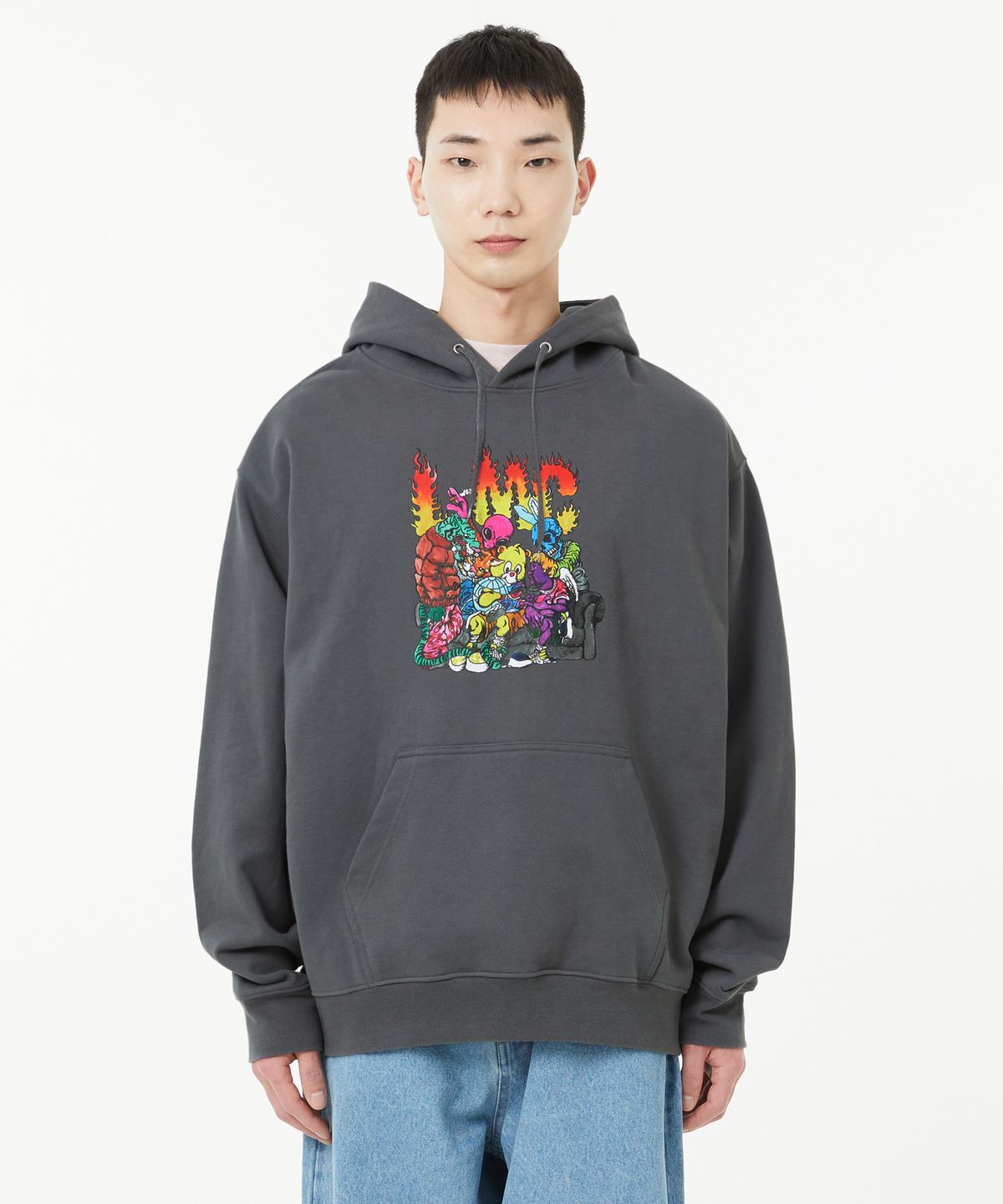 엘엠씨(LMC) HW WINNER HOODIE charcoal