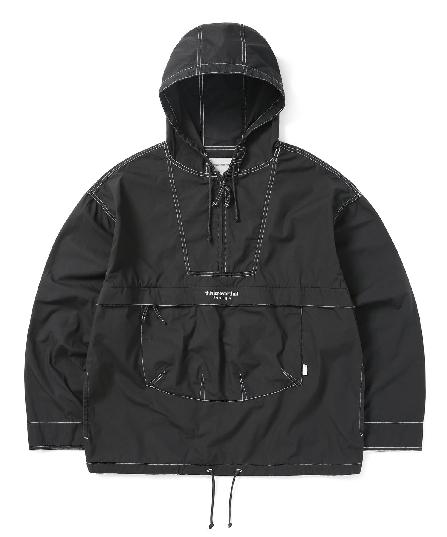 MUSINSA公式 | thisisneverthat (SS23) Anorak Jacket Black