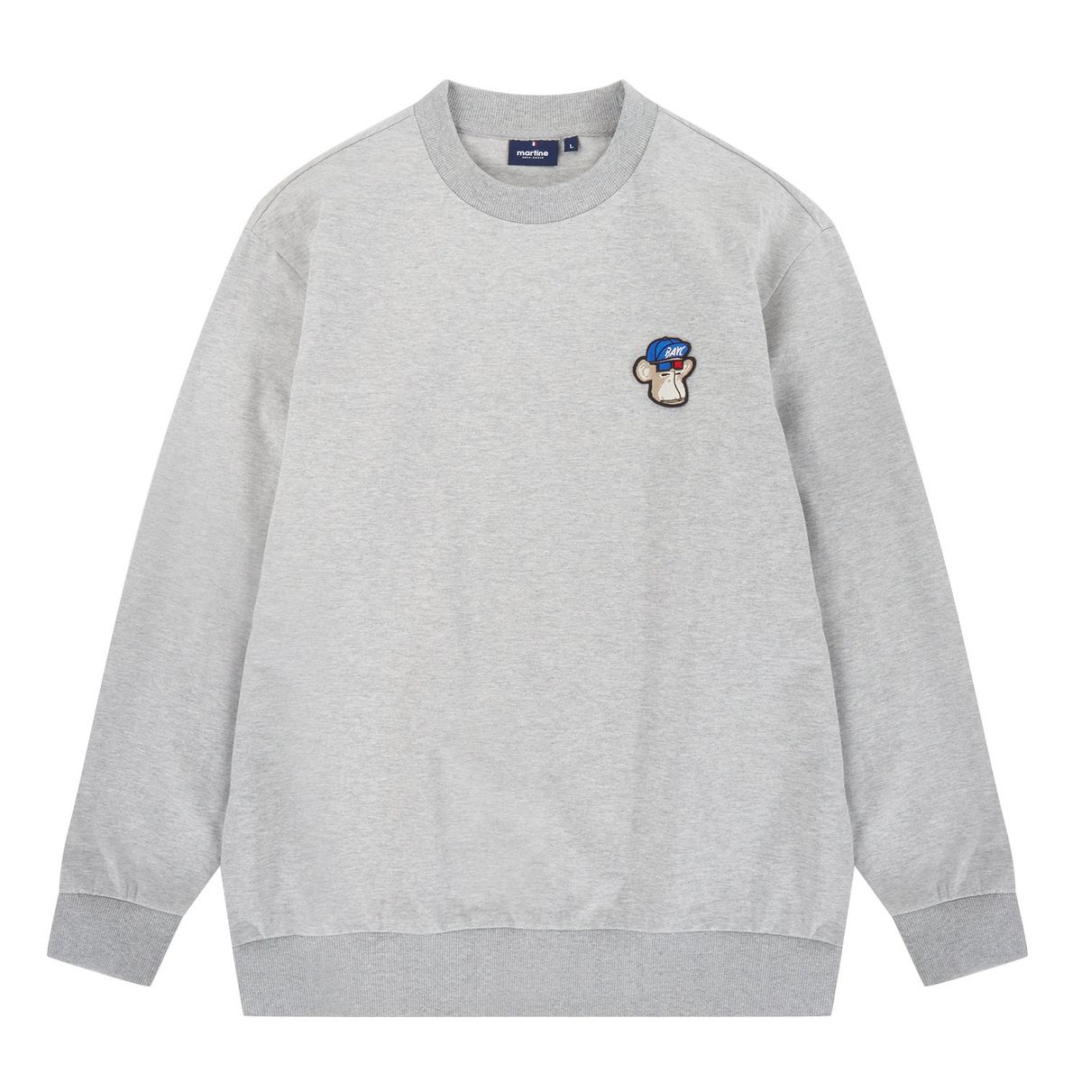 마틴골프(MARTINE GOLF) Basic Sweat Shirts_M/Grey (Men)