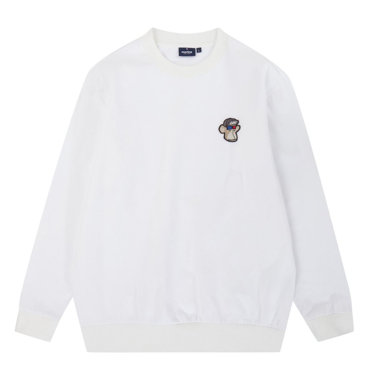 마틴골프(MARTINE GOLF) Basic Sweat Shirts_White (Men)
