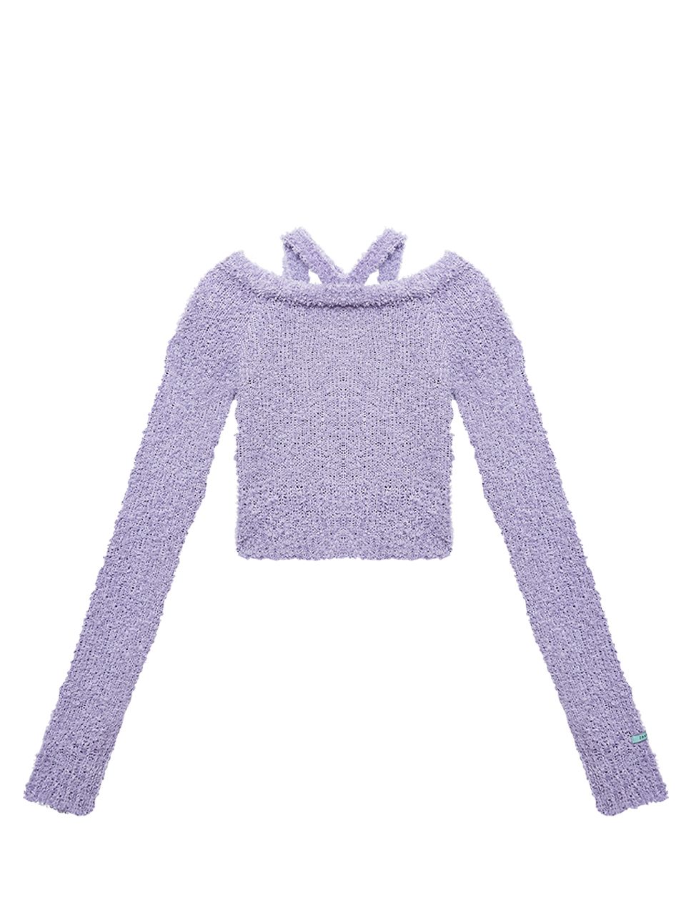 MUSINSA公式 | INSTANTFUNK Off Shoulder Halter Neck Knit