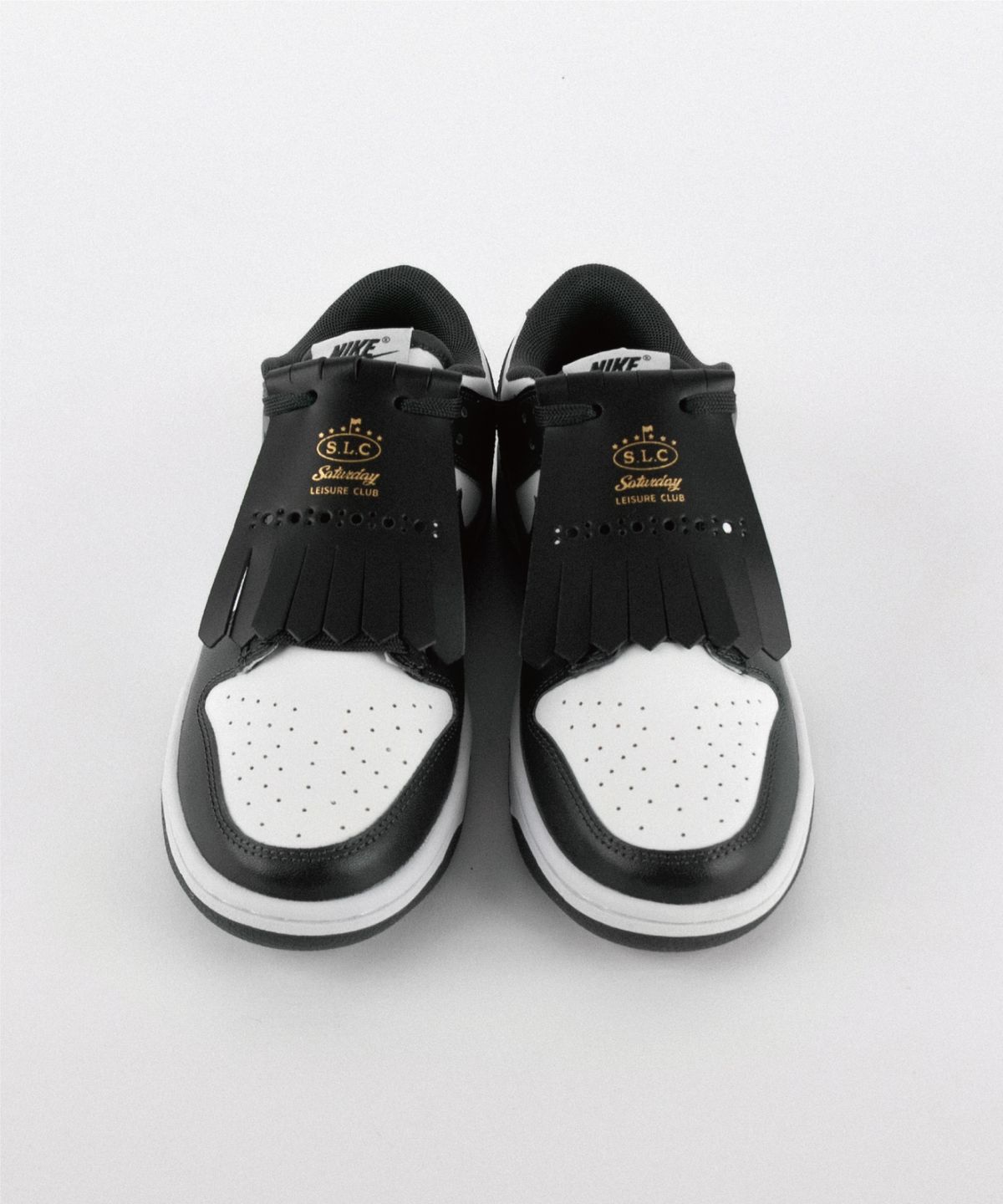 세러데이 레저 클럽(SATURDAY LEISURE CLUB) Leather Kiltie - Black