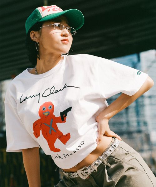 MUSINSA | LARRY CLARK PUNK PICASSO SS WHITE