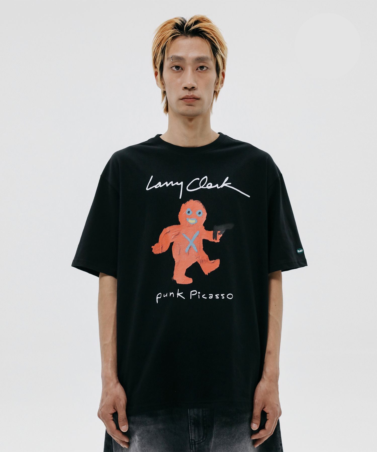 MUSINSA | LARRY CLARK PUNK PICASSO SS BLACK MUSINSA | LARRY CLARK PUNK PICASSO SS BLACK