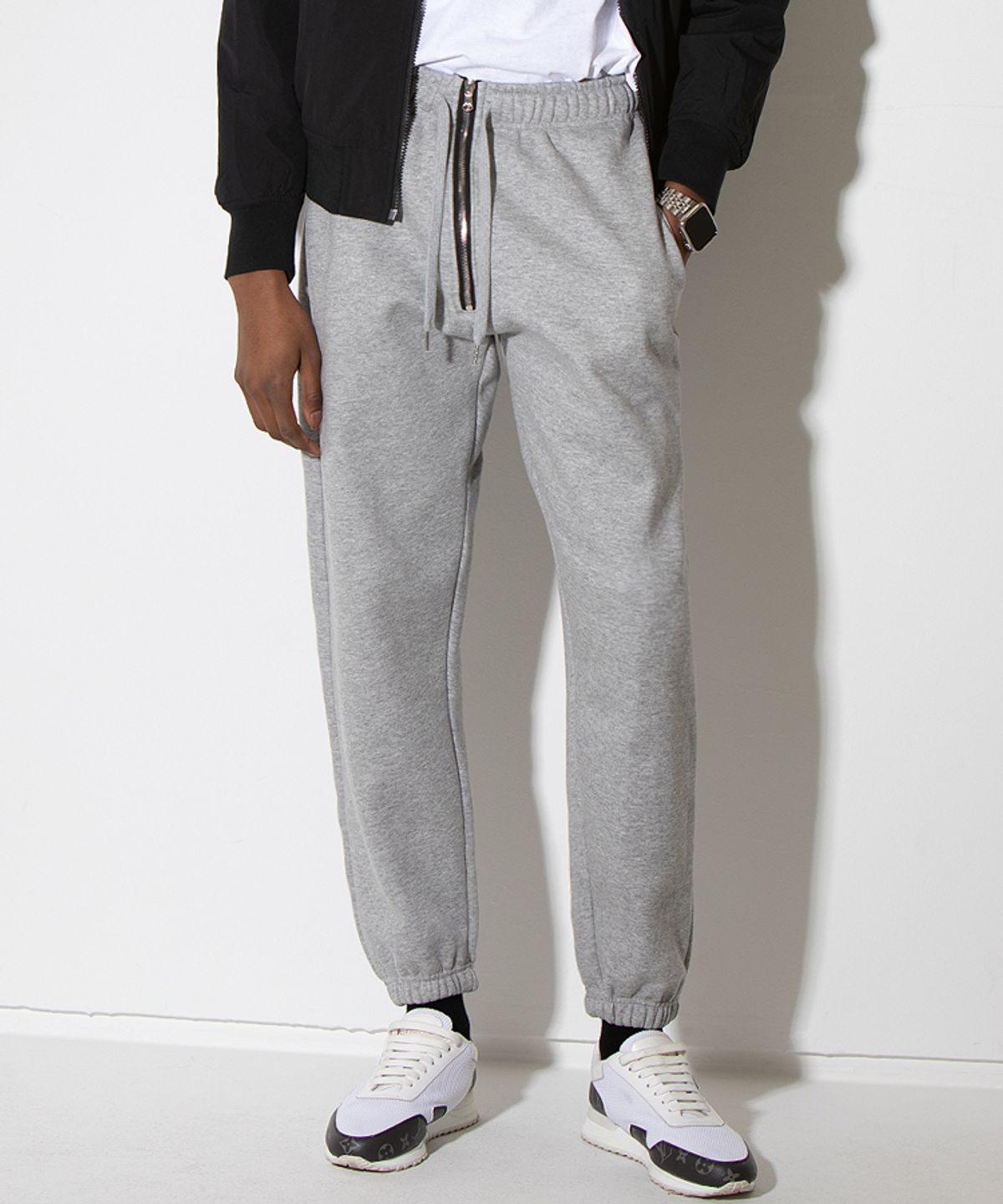 스트라이크(STRIKE) Zipped Relax Splash Pants (GREY)