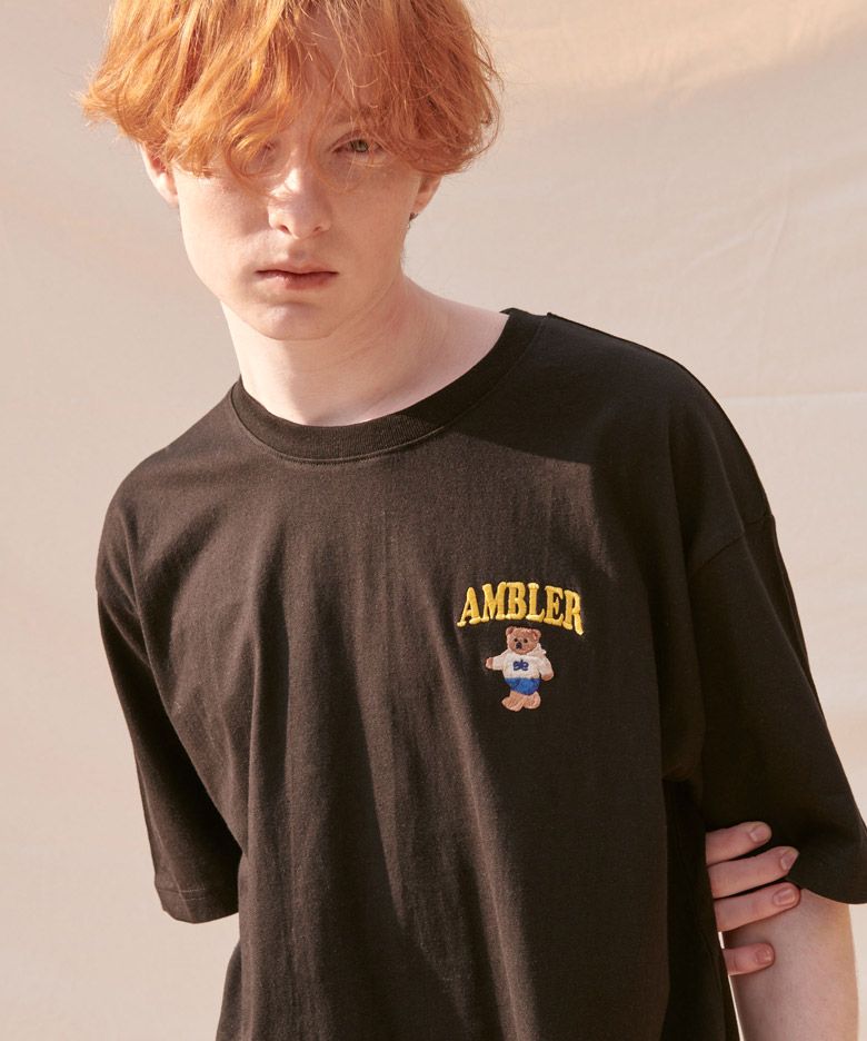 Tシャツ・カットソー +AMBLER+ Original Bear Overfit Brushed Sweatshirt T-shirt Ba Global Gmarket Mobile