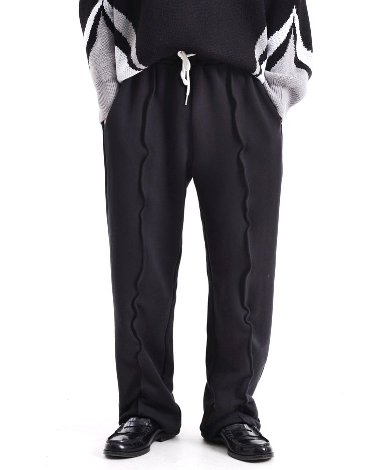 WIRE SWEAT PANTS (BLACK)