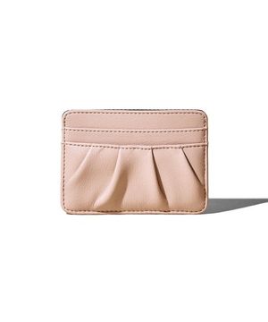 도우 플랫 명함 카드홀더지갑 파우더핑크