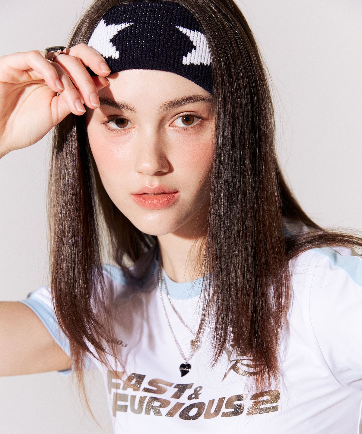 라츠유(LOTSYOU) lotsyou_Bella Head Band Navy