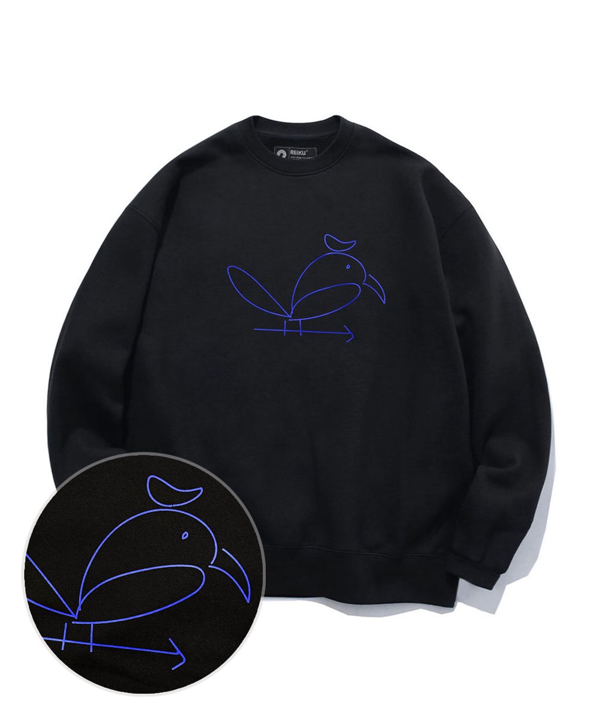 레이쿠(REIKU) rk bluebird mtm black