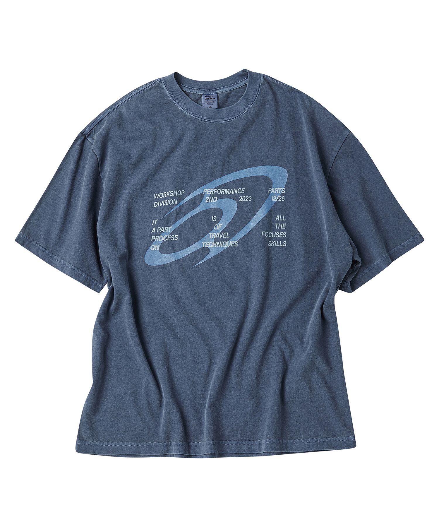 MUSINSA | TRAVEL 2023 Archive Logo Pigment Short Sleeve T