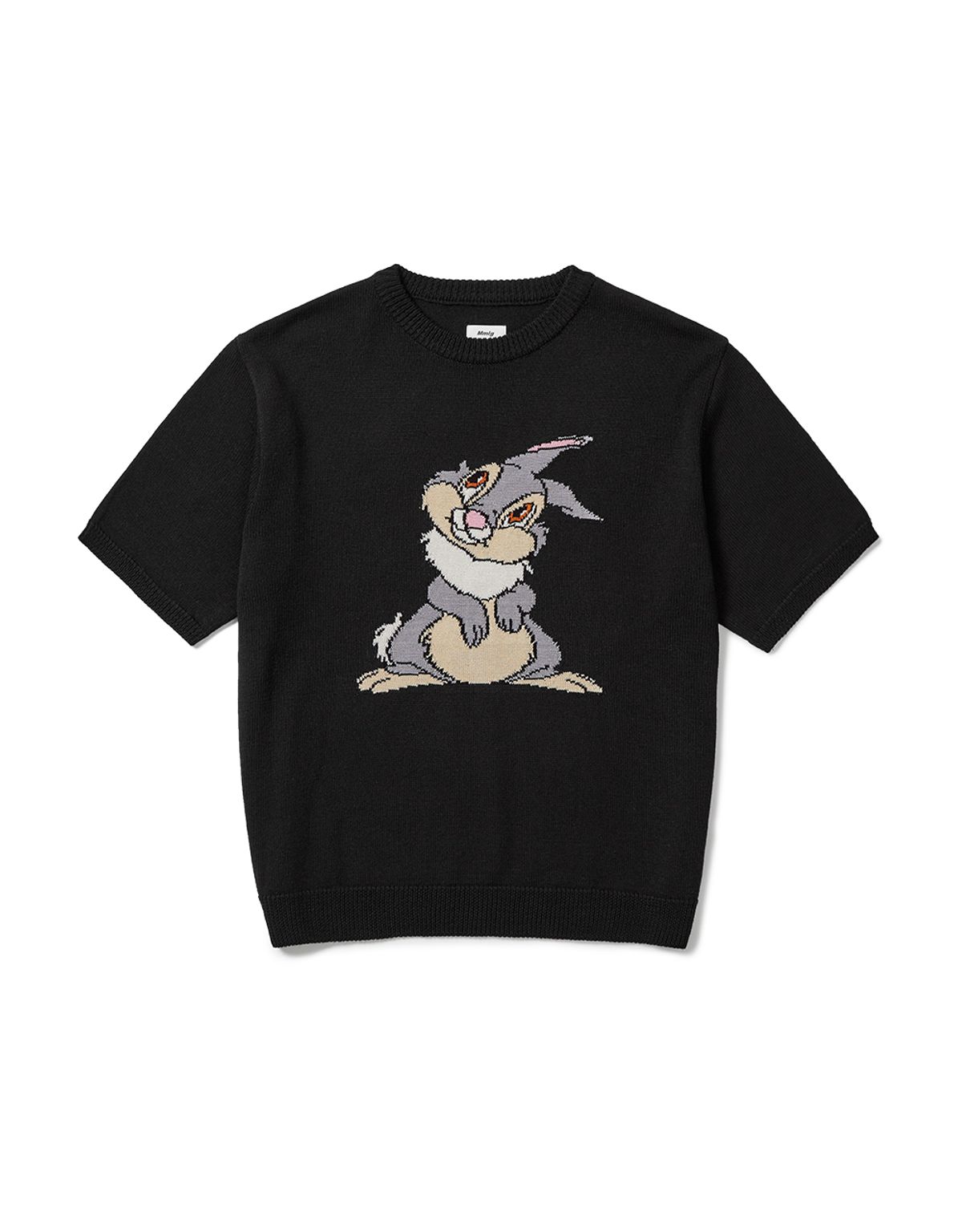 엠엠엘지(MMLG) [Mmlg] DISNEY THUMPER_HF-KNIT (BLACK)