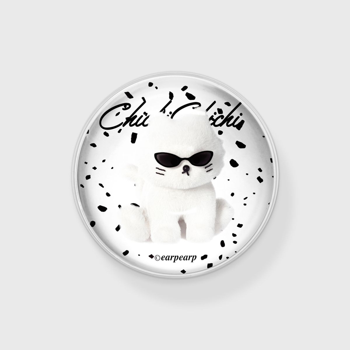어프어프(EARPEARP) SUNGLASSES CHICHI-WHITE(구슬톡)