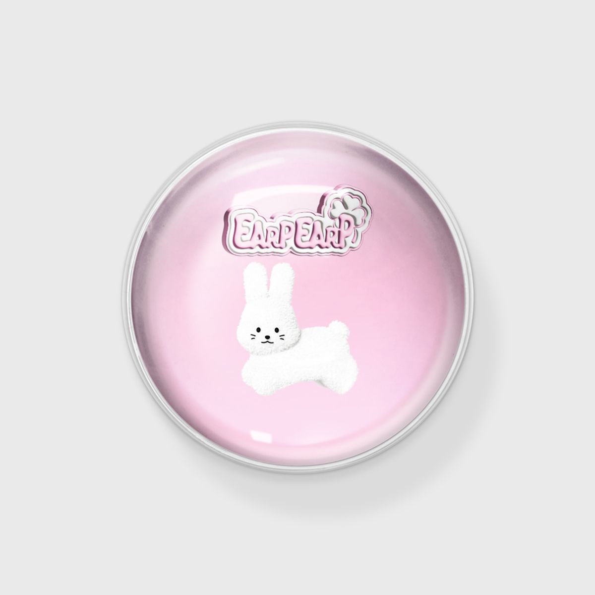 어프어프(EARPEARP) HOPPING WHITE POPO-PINK(구슬톡)