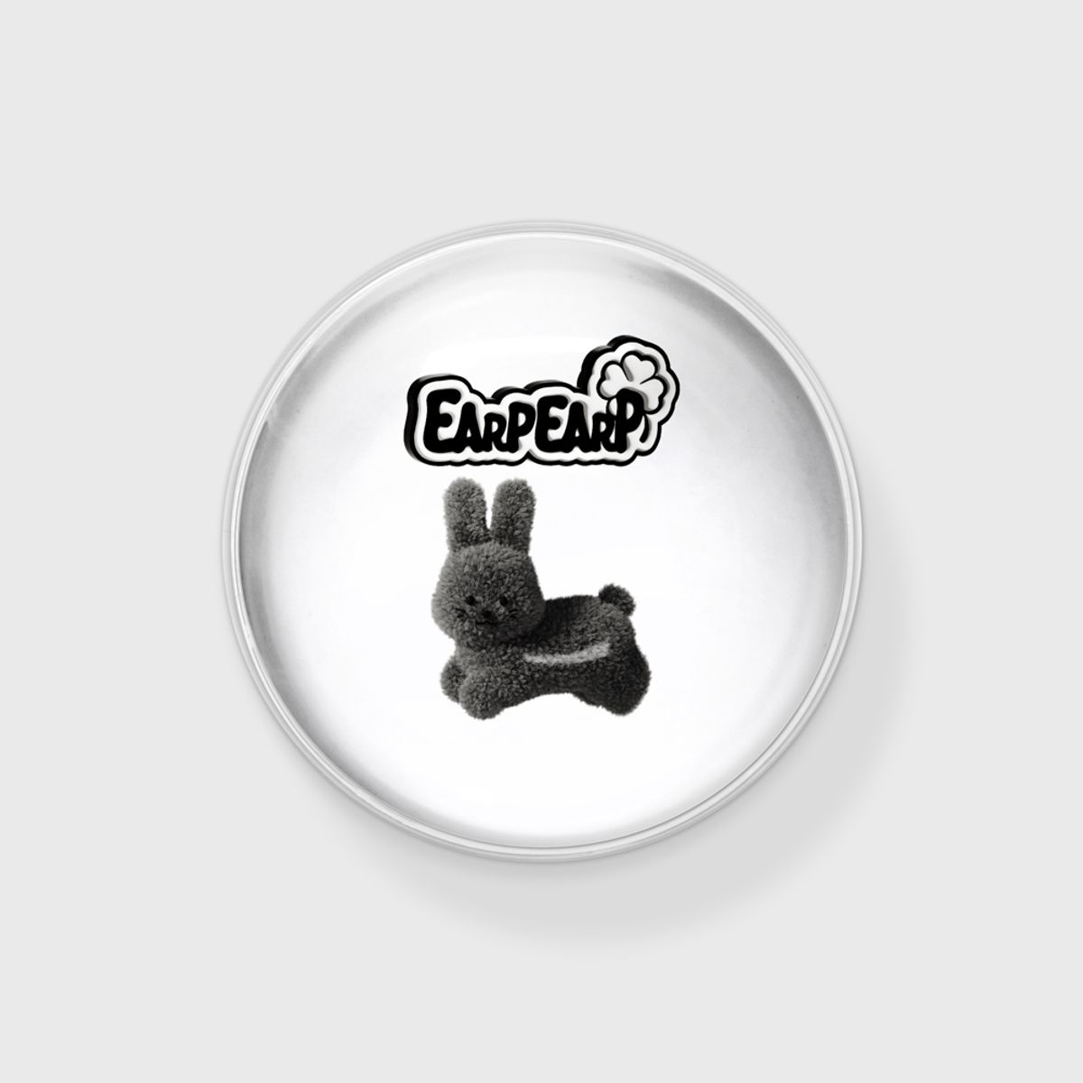 어프어프(EARPEARP) HOPPING BLACK POPO-WHITE(구슬톡)