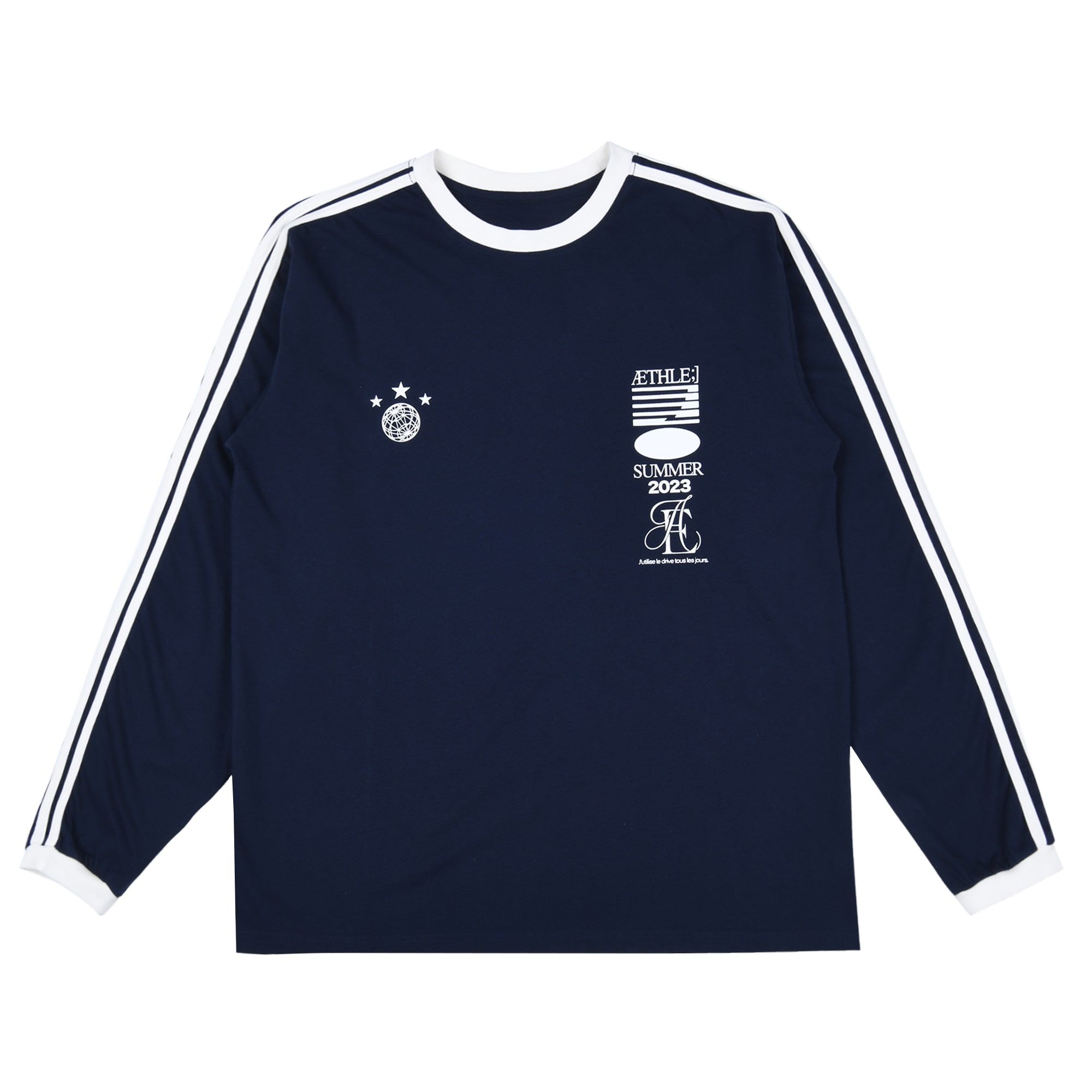 AEAE ♥ ATHLETE STRIPE L S /追跡付 ATHLETE STRIPE L/S [BROWN] – aeae JAPAN