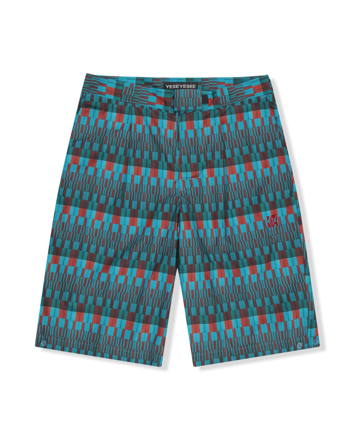예스아이씨(YESEYESEE) Newsboy Shorts Teal