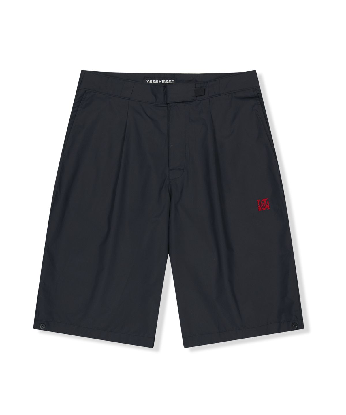 예스아이씨(YESEYESEE) Newsboy Shorts Black