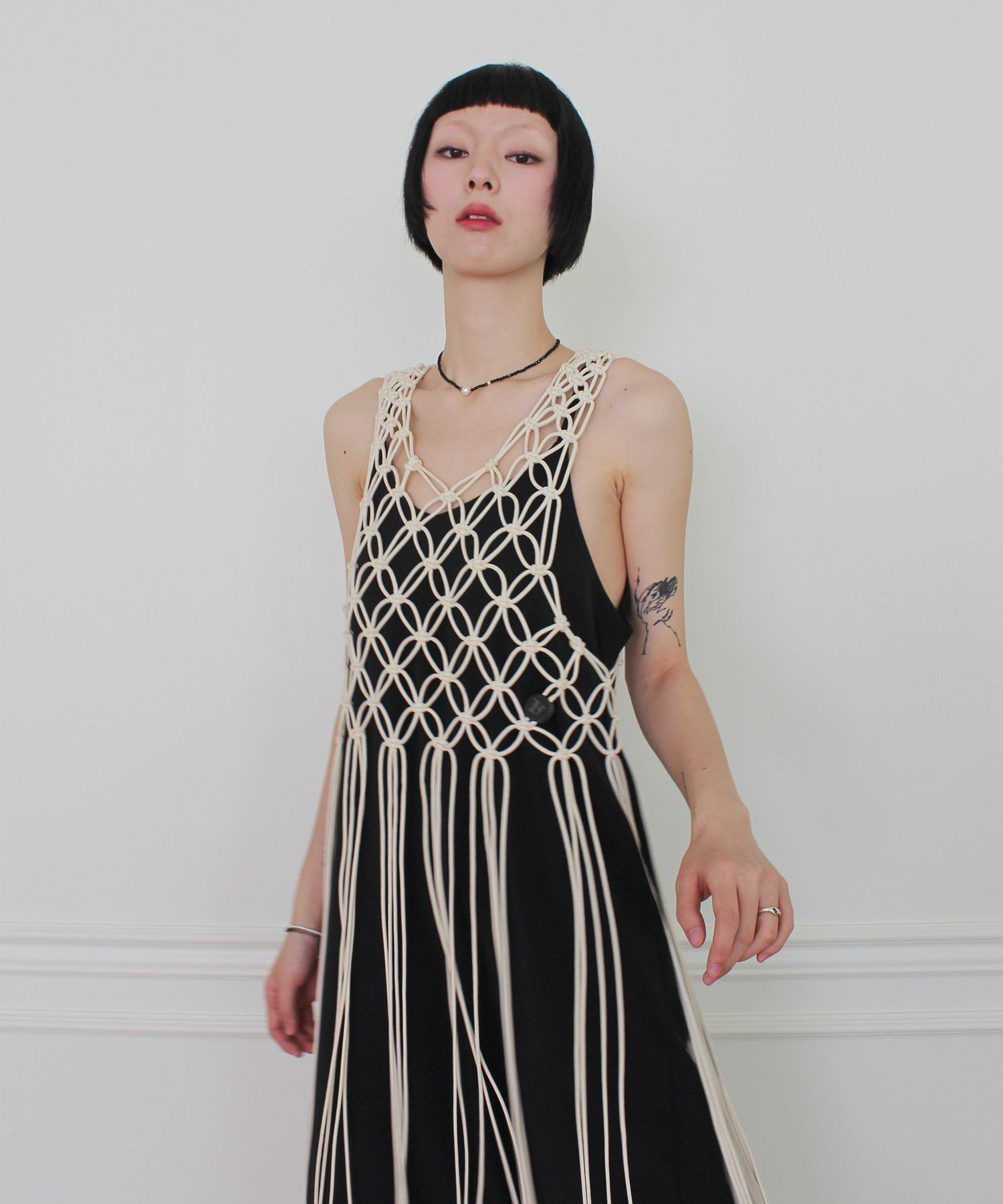 ワンピース RUBATI Macrame Dress CREAM MUSINSA | RUBATI Macrame Dress_Cream