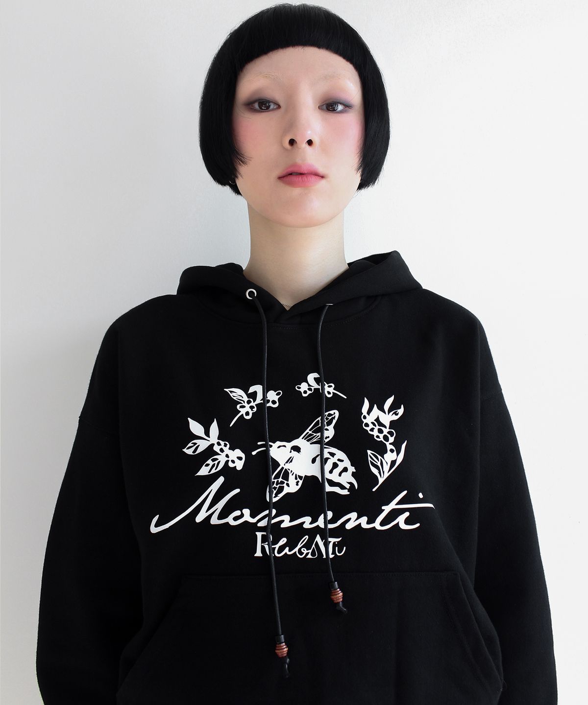 루바티(RUBATI) Honeybee HOOD (BLACK)